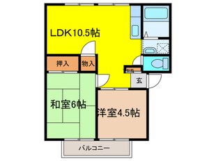 センチュリーハイツの物件間取画像